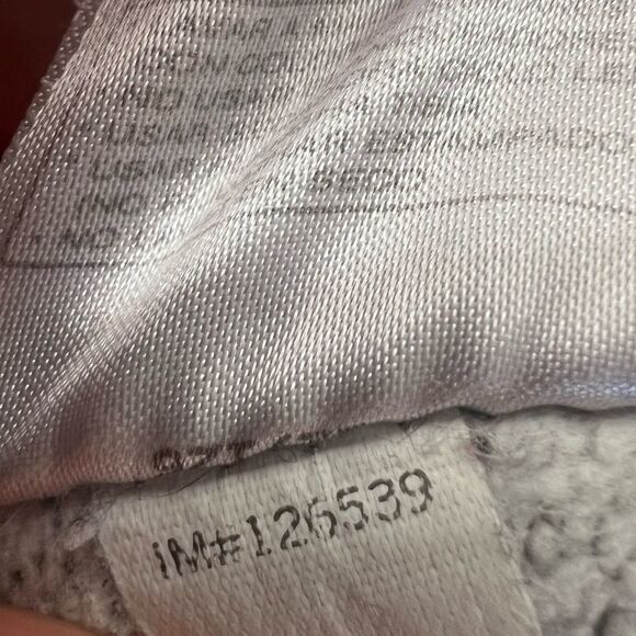 Vintage Early 00s Nike Grey Embroidered Spell Out Sweatshirt - Picture 7 of 10